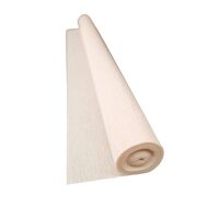 Hartie creponata elastica floristica 90gr - Ivory-352