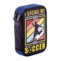 Penar 2 fermoare neechipat I spend my life for soccer PE256