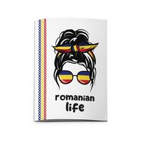 Carnetel A6 32 file capsat Romanian life