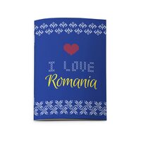 Carnetel A6 32 file capsat l Love Romania
