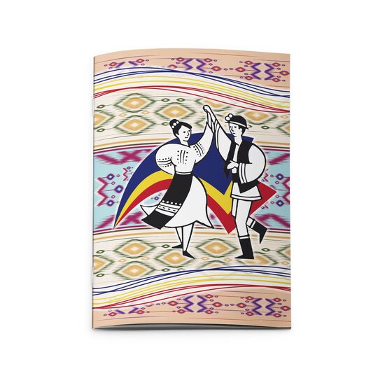 Carnetel A6 32 file capsat Romania-Hora