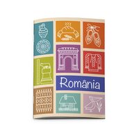 Carnetel A6 32 file capsat Romania-Simbol
