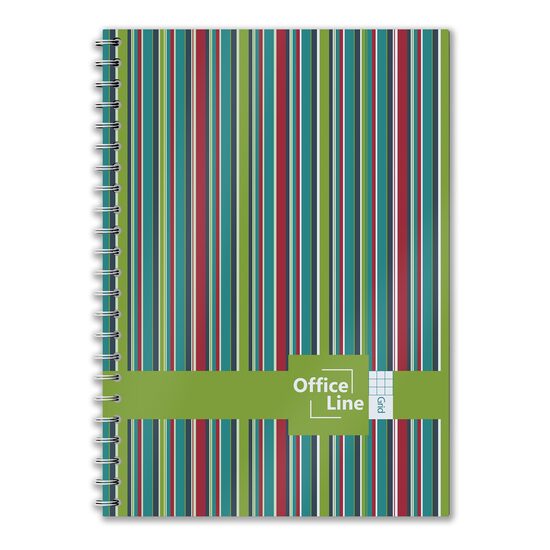 Caiet A4 100 file spirala Office Line aritmetica