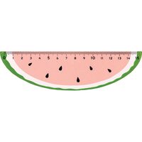 Rigla lemn 15 cm fructe 89612 CE