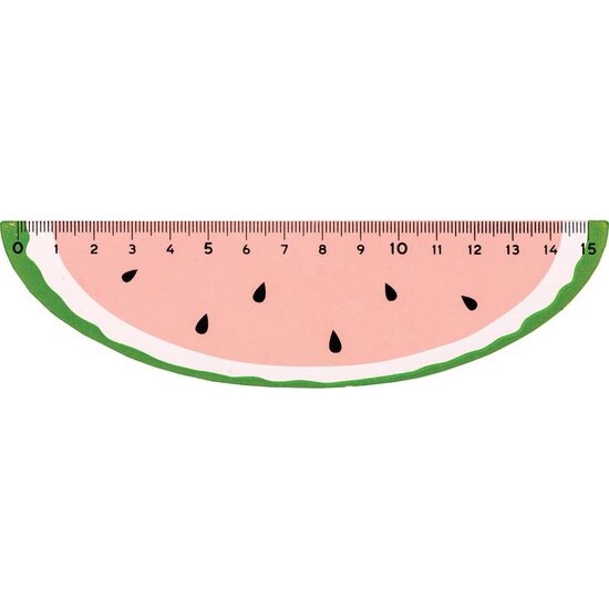Rigla lemn 15 cm fructe 89612 CE