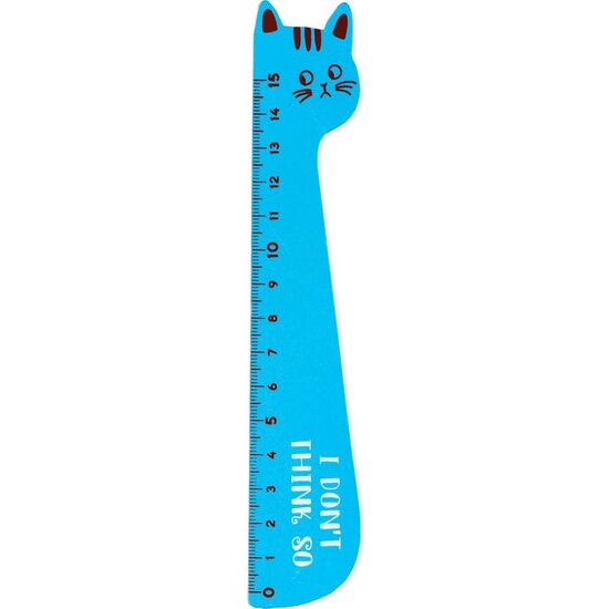 Rigla lemn 15 cm pisicute 89613 CE