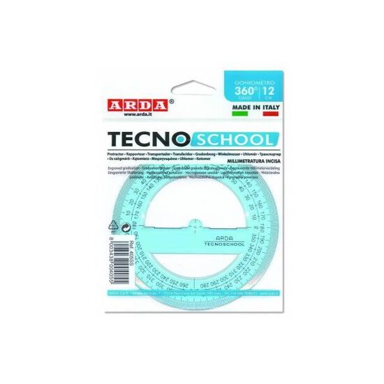 Raportor Arda 360gr TECNOSCHOOL - 405SS
