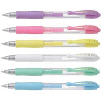 Pix cu gel Pilot G2 Pastel cu mecanism 0.7 mm 