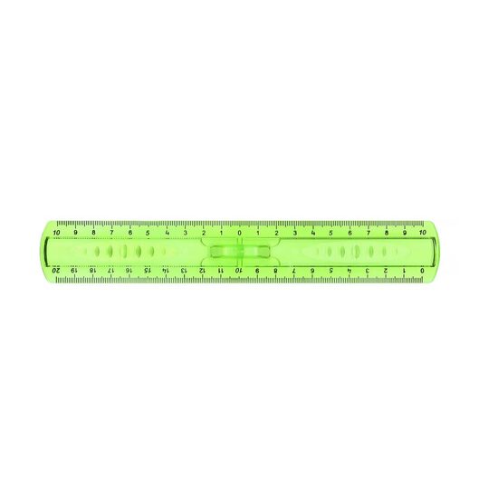 Rigla 20cm plastic maner ARDA EL20P