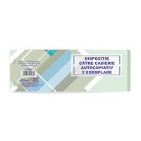 Dispozitie de plata catre casierie 1/2 A4 2 exemplare - L24825