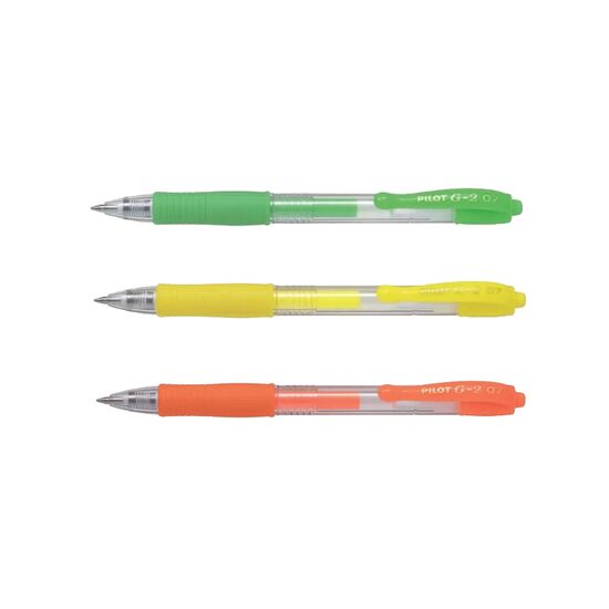 Pix gel Pilot G2 Neon, 0.7 mm