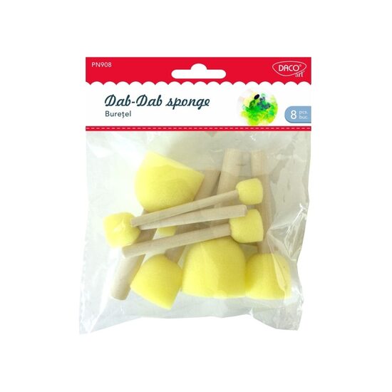 Pensule burete set 8 Daco - PN908