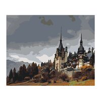 Pictura pe numere 40x50 Castelul Peles 2998