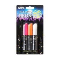 Face Deco Amos Neon set 3 - F335