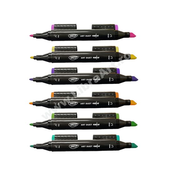 Marker grafic 2 capete Daco 15 - MK600RG