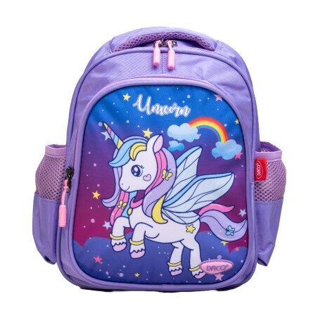Ghiozdan 30 cm Gradinita Unicorn curcubeu - GH241