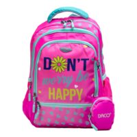 Ghiozdan 38 cm Scolar Don't Worry Be Happy - GH343