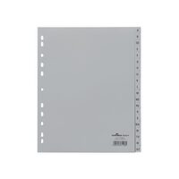 Index A4 A-Z Durable