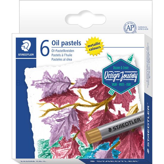 Pastel uleios set 6 culori metalizate 2420M C6