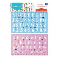 Sablon litere si cifre Starpak 276076