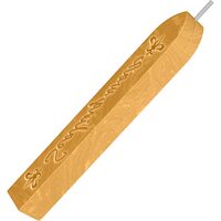 Baton ceara sigiliu neon galben cu fitil