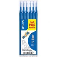 Mina Pilot 0.7 Frixion albastru set 6