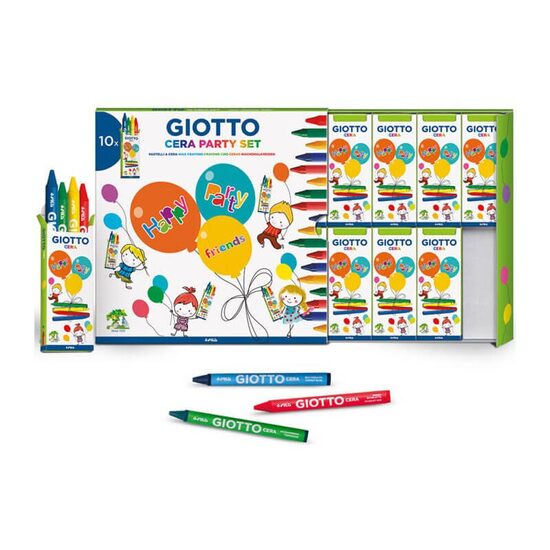 Party gift box 10x4  creioane cerate GIOTTO