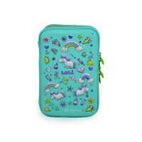Penar 2 fermoare 3D Magic Unicorn Blue 59822
