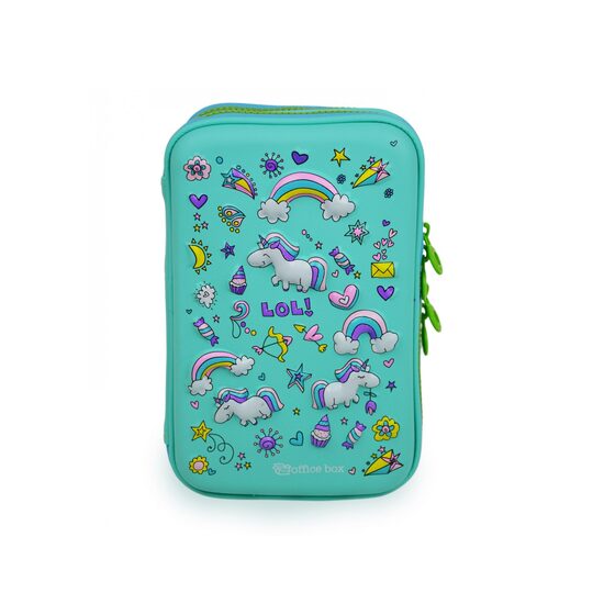 Penar 2 fermoare 3D Magic Unicorn Blue 59822