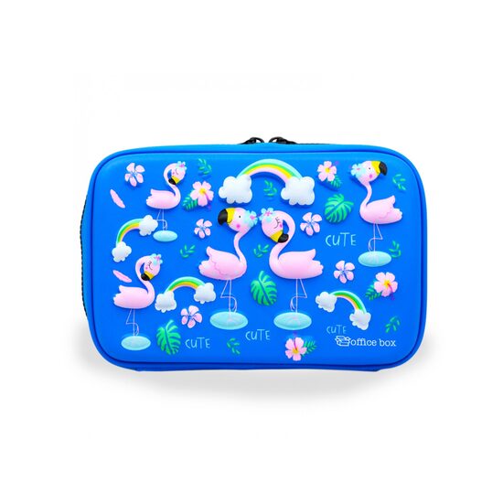 Penar 1 fermoar 3D Magic Flamingo blue 59821