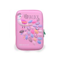 Penar 1 fermoar 3D Magic Peacock pink 59821