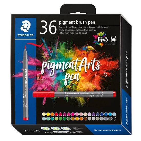 Pigment liner set 36 brush 371 C36