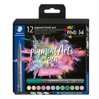 Pigment liner set 12 brush pastel 371 C12-2