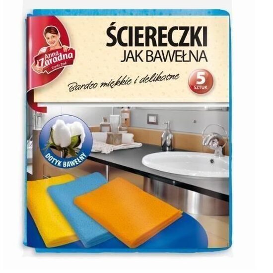 Laveta bumbac 5/set 3784