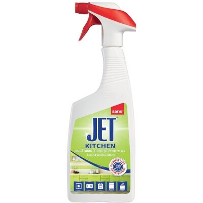 Solutie Jet dezinfectant bucatarie 750ml Sano