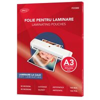 Folie laminare A3 80 microni DACO FO380