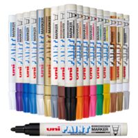 Marker vopsea Uni PX-20 28mm negru
