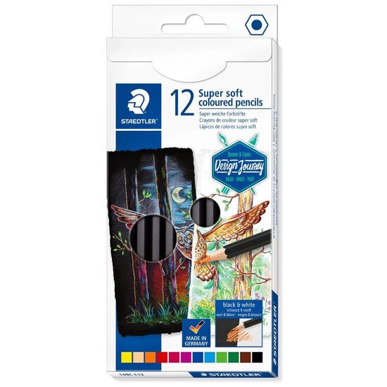 Creion supersoft set.12 C12 ST