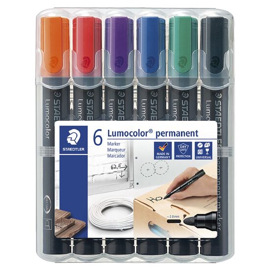 Permanent marker Lumocolor set.8 ST