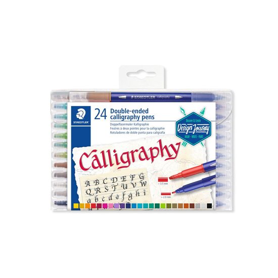 Marker caligrafie 2 capete set.24 3005 TB24