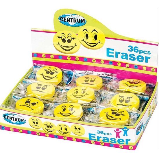 Radiera Smiley Centrum-84875