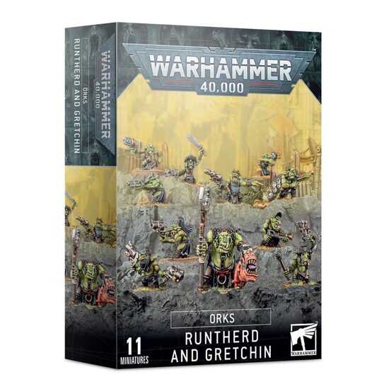 Orks: Runtherd and Gretchin (50-16)
