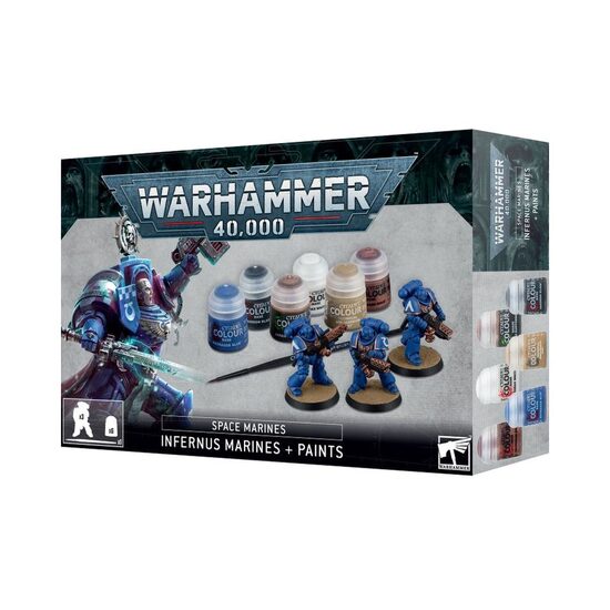 Space Marines: Infernus+Paints (60-11)