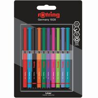 Liner set 10 color 0.4 Rotring 2166220