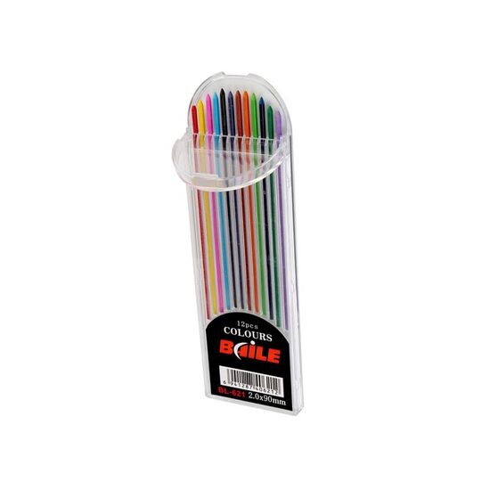 Mina creion 2mm color set.12-621