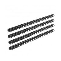 Inele plastic indosariere 12 mm set 100 ECADA negru