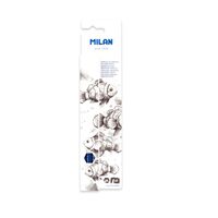 Creion grafit 2B acuarela Milan set 3 bucati