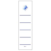 Etichete pt. biblioraft 50 mm carton set 10  Libra