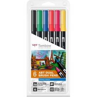 Marker Tombow set 6 Primary Colours ABT-6P-1