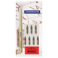 Set caligrafie toc si penite Standardgraph profil italic 560238